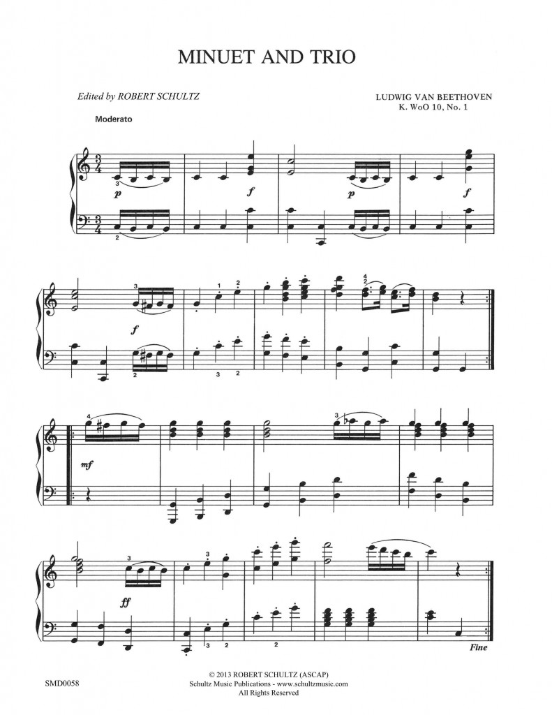 Minuet And Trio Form