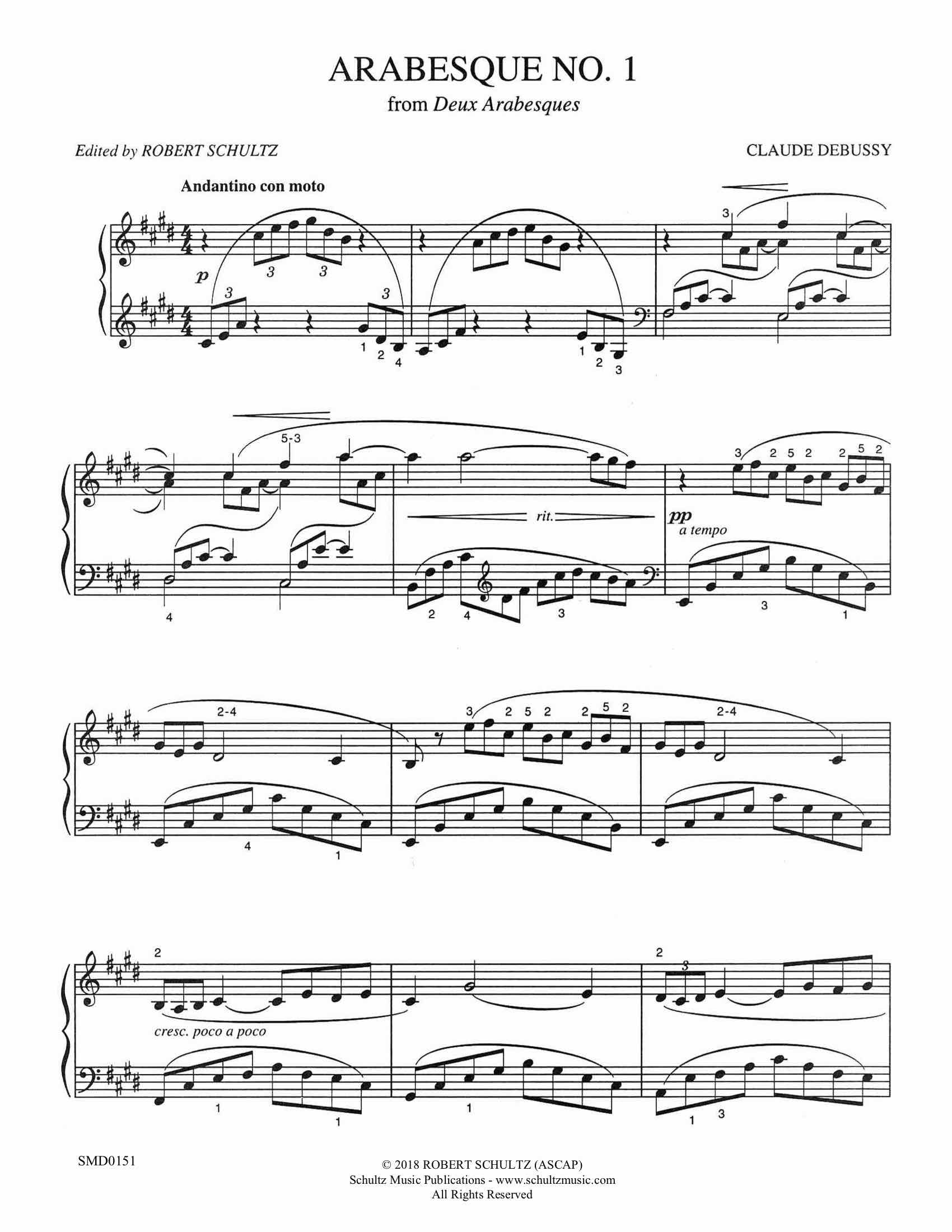 Debussy Arabesque