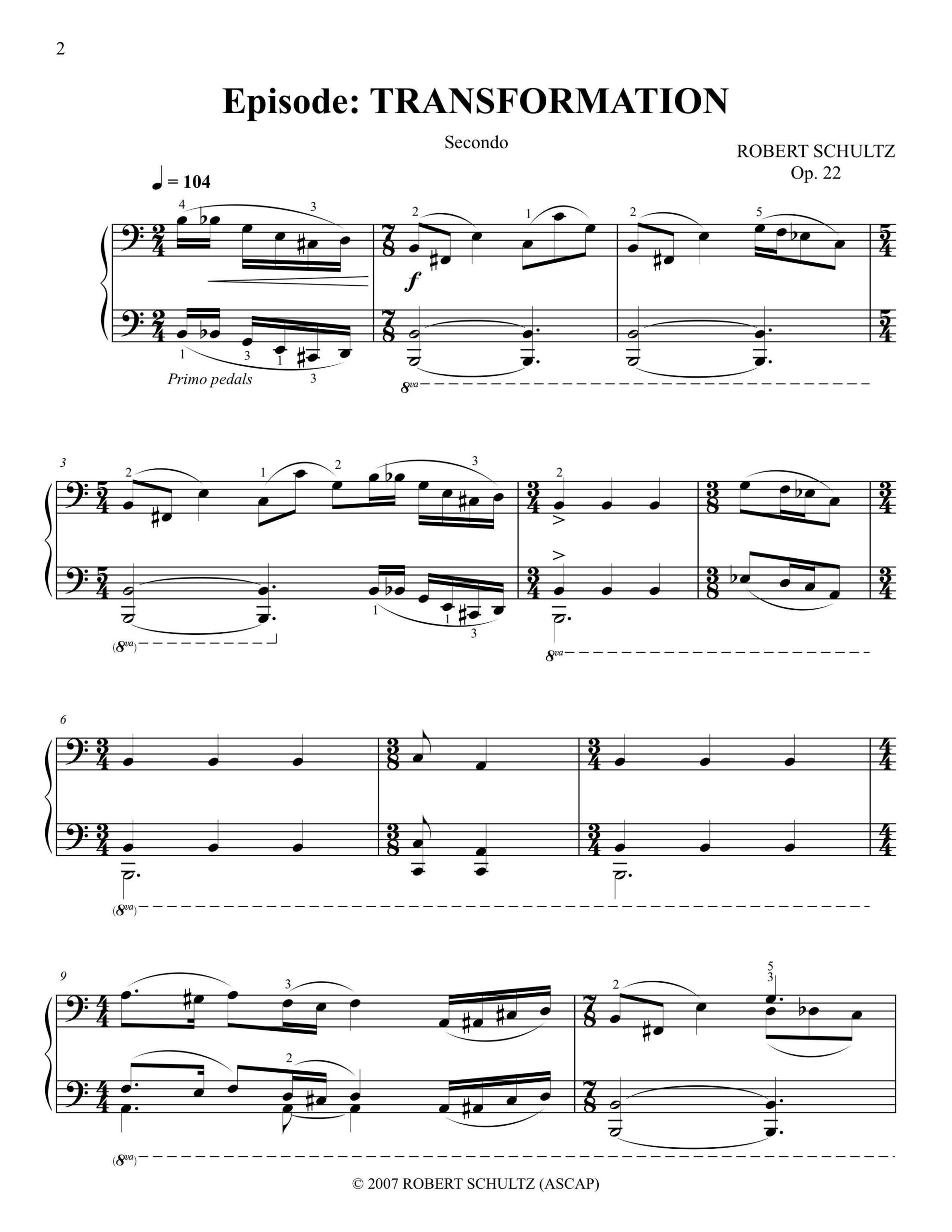 Three Episodes (Duet)